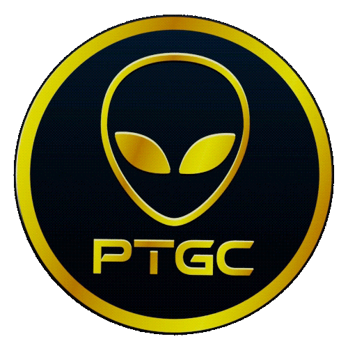 pTGC & UFO Spinning Logo PTGC on Pulsechain the grays currency